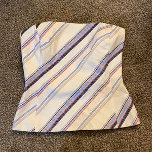 Size 2 White House Black Market Corset Top